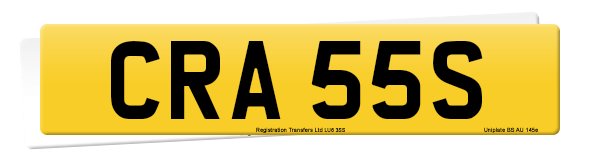 Registration number CRA 55S